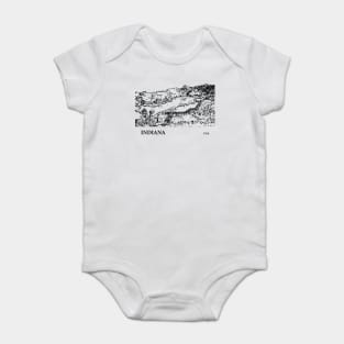 Indiana USA Baby Bodysuit